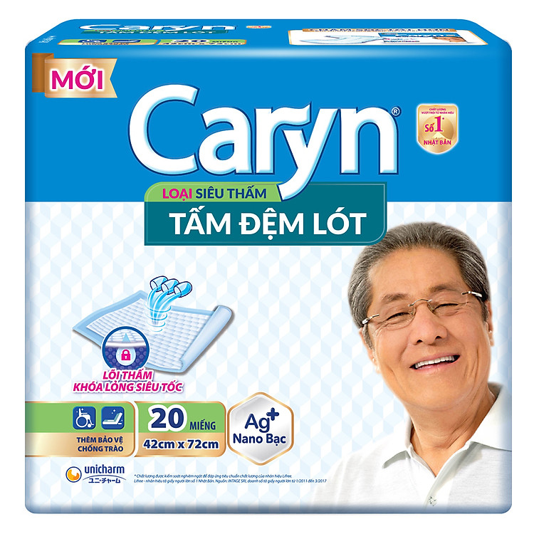 Mua Tấm Đệm Lót Siêu Thấm Caryn Chính hãng Giá tốt