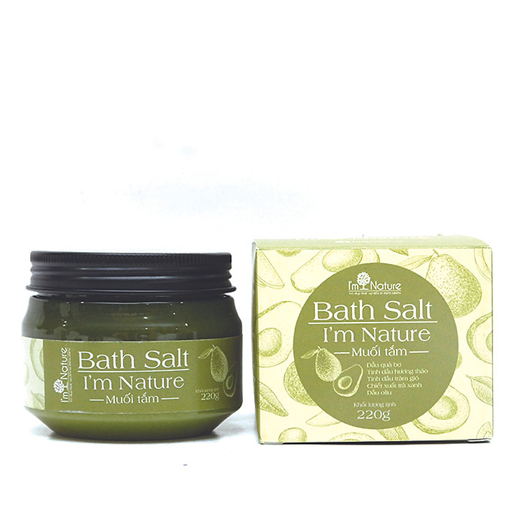 Muối tắm thảo mộc I’M NATURE 220g