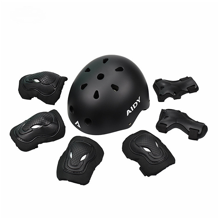 Bộ bảo hộ chơi patin cho trẻ em 3-8 tuổi ( 15kg - 35 kg) giúp bảo vệ cho bé khỏi chấn thương khi chơi,làm từ nhựa ABS cao cấp, nhiều màu sắc, Hàng Chính Hãng Cleacco