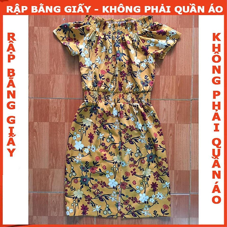 Rập giấy A0 đầm nữ mã 345 (BẢN VẼ) - Ảnh 4