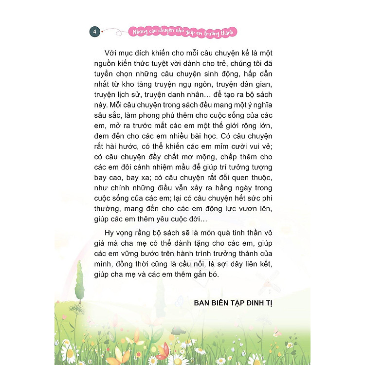 Những Câu Chuyện Nhỏ Giúp Em Trưởng Thành - Ảnh 6