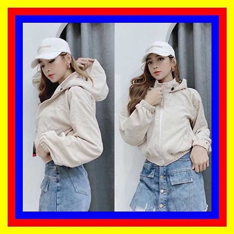 Áo khoác nữ form rộng Áo khoác Nhung Gân Hàng Cao Cấp giống 100%