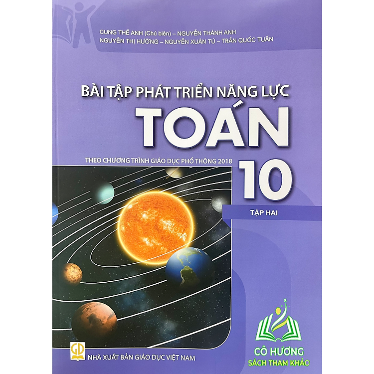 Bài Tập Phát Triển Năng Lực Toán Lớp 10 (Tập 2)