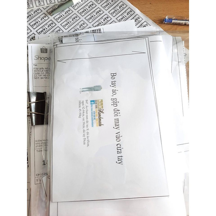 Rập giấy A0 mã B47 - Ảnh 4