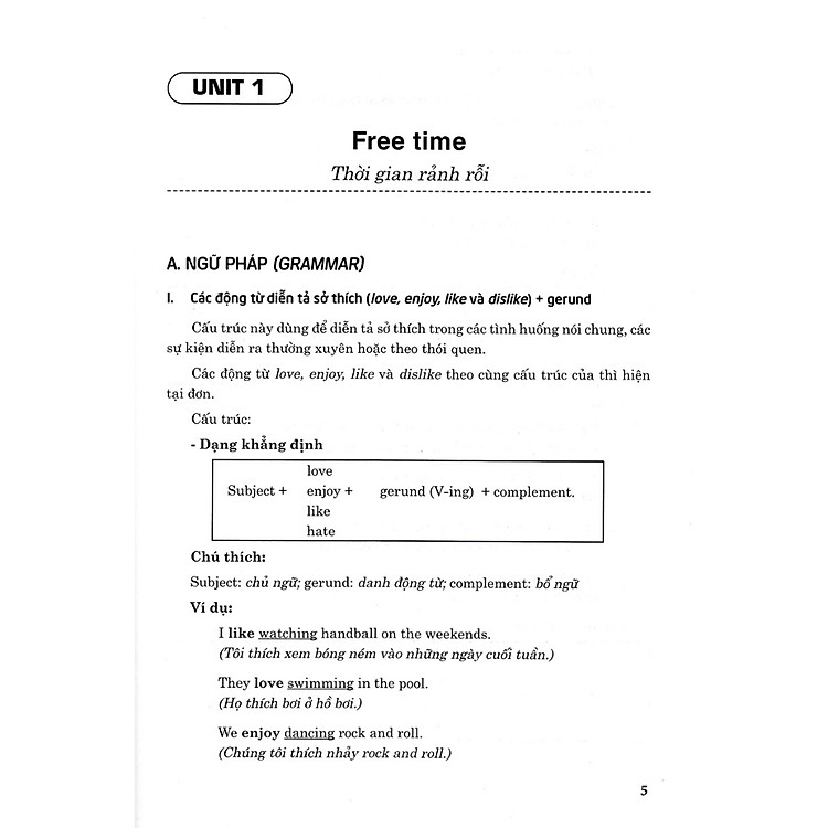 Ngữ Pháp Và Bài Tập Thực Hành Tiếng Anh 8 - Ảnh 2