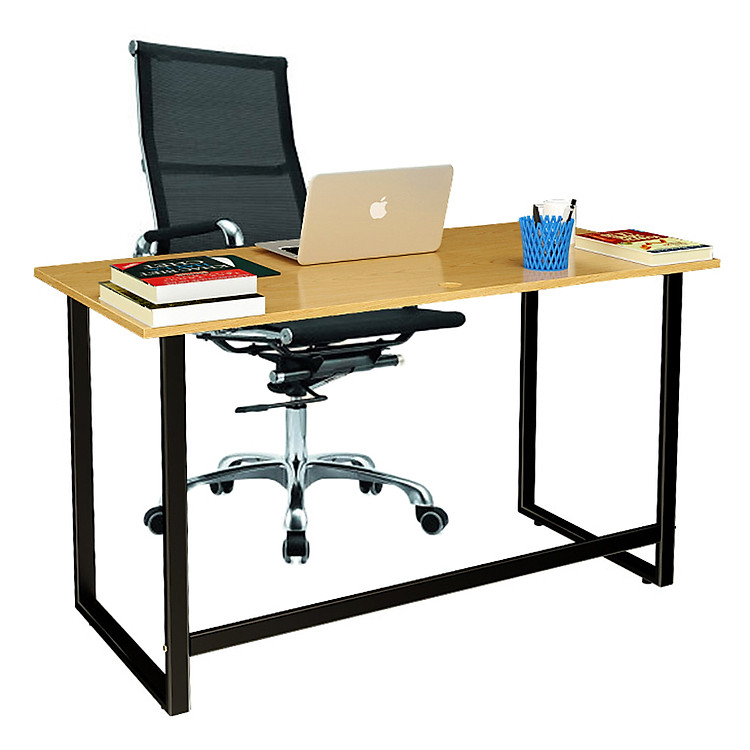 Bộ Bàn Oak-F Đen Và Ghế Đen IBIE IB16A