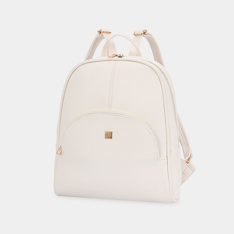 Balo da nữ thời trang đi chơi, ba lô công sở phối màu thanh lịch thiết kế ngăn trước gọn gàng, tiện dụng IDIGO FBP2-4330