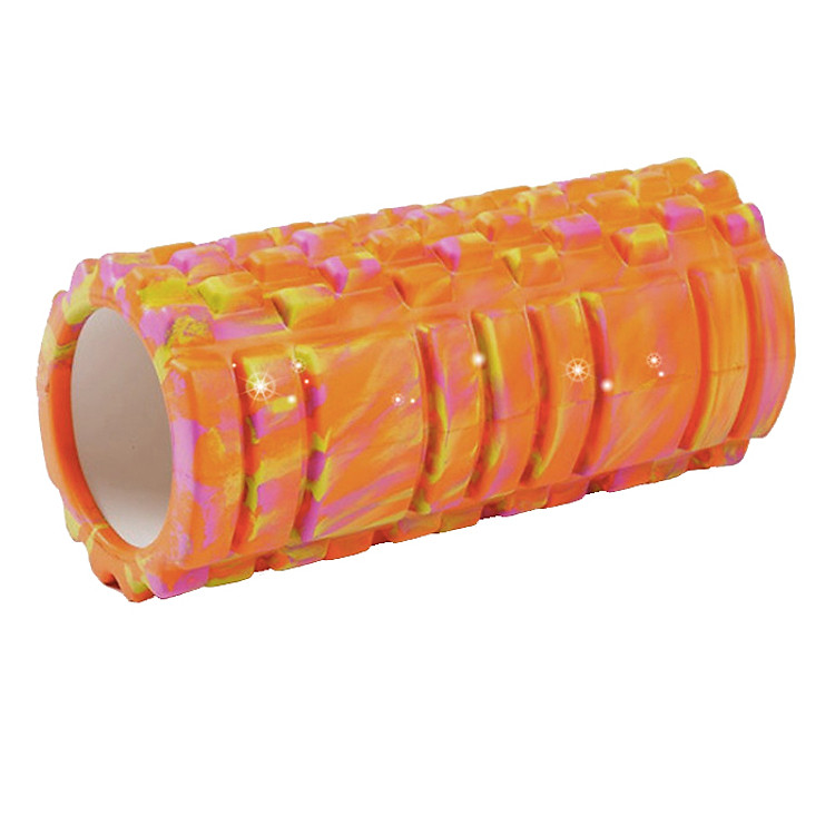 Con lăn massage tập yoga (Cam)