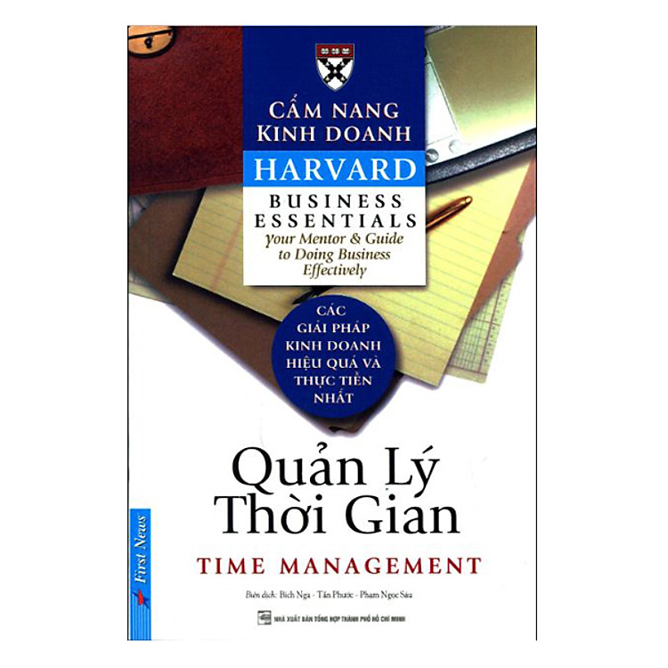Sách Cẩm Nang Kinh Doanh - Quản Lý Thời Gian (Tái Bản)