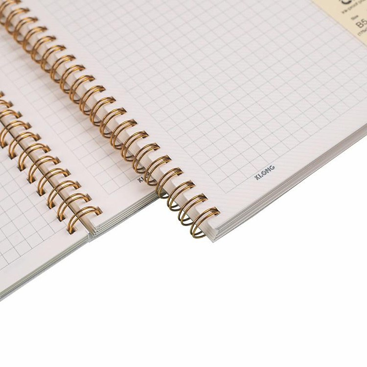 Vở Caro (6x6)mm lò xo kép KLONG B5 (200 trang) - Ảnh 3