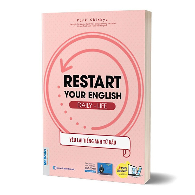 Mua tại Newshop :Restart Your English – Daily Life - Yêu Lại Tiếng Anh Từ Đầu