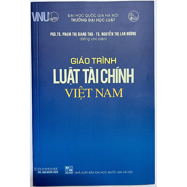 Sách - Giáo Trình Luật Tài Chính Việt Nam