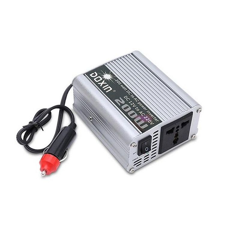 Bộ chuyển đổi nguồn điện từ 12V ra 220V (200W)