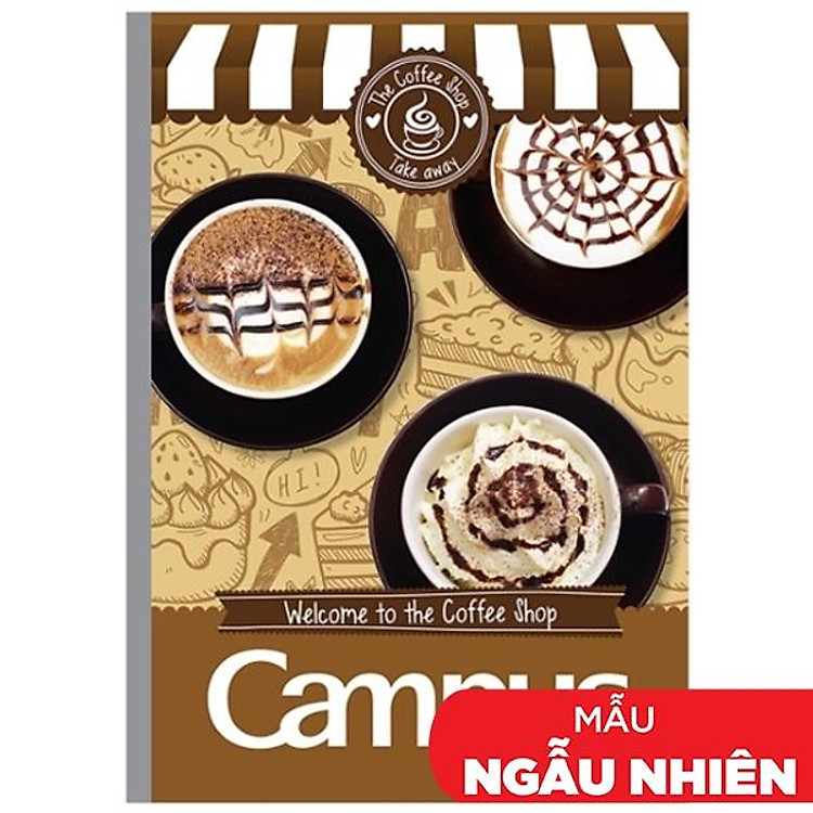 Vở Kẻ Ngang Có Chấm Coffee Shop (120 trang)