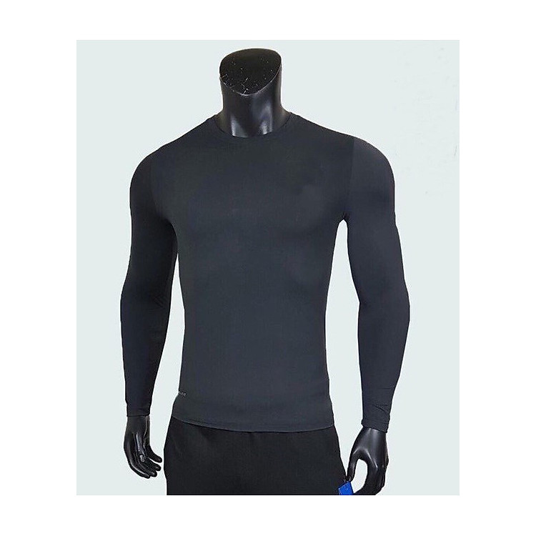 Áo giữ nhiệt thể thao nam Áo tập gym dài tay trơn 2C
