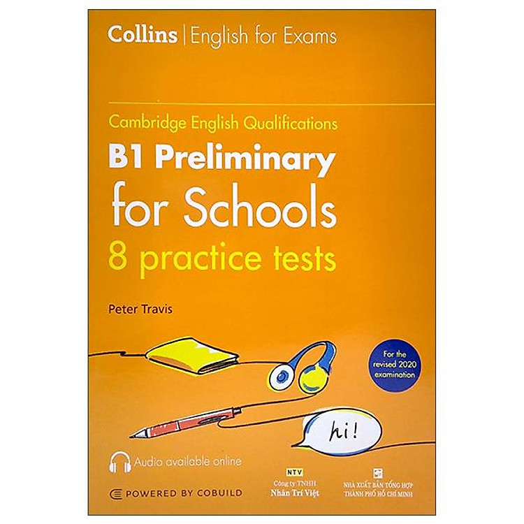 Cambridge English Qualifications – B1 Preliminary For Schools – 8 Practice Tests