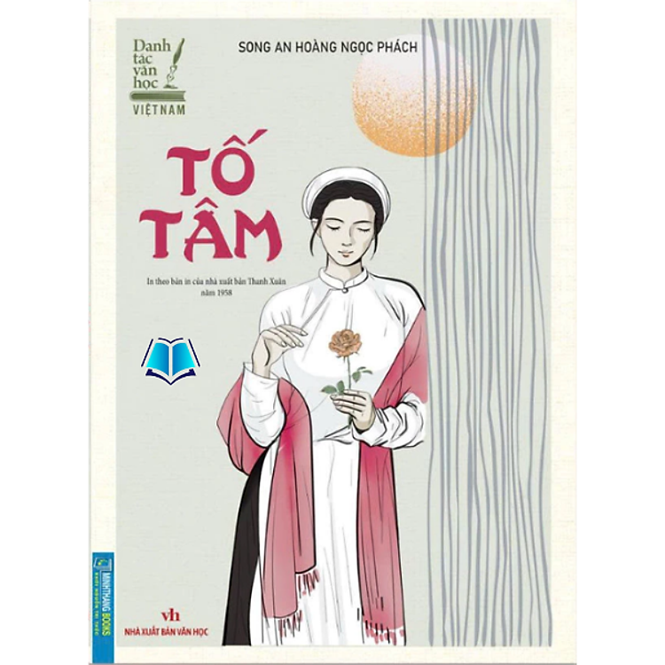 Sách - Danh tác văn học Việt Nam - Tố Tâm (in theo bản in của Nhà xuất bản Thanh Xuân năm 1958) bìa mềm