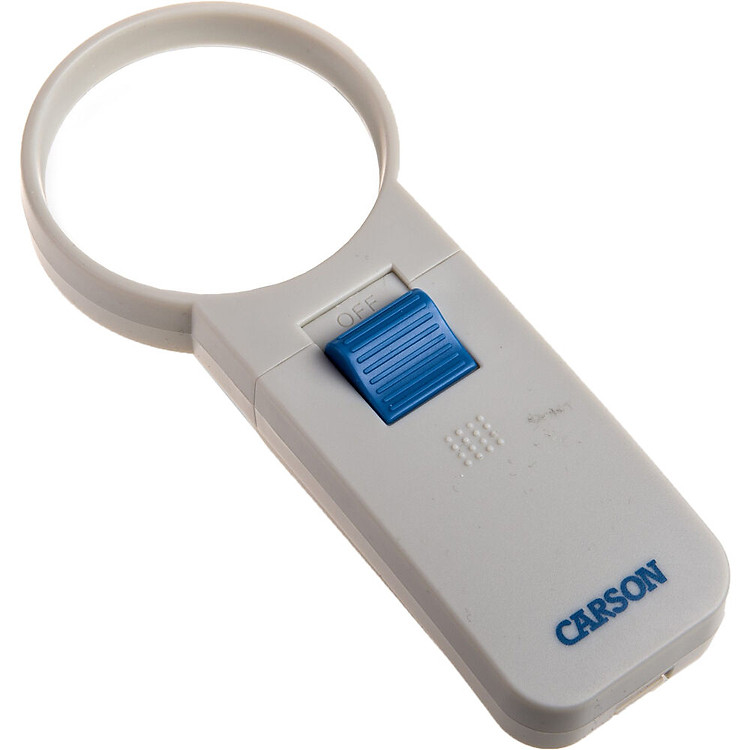 Kính lúp cầm tay có đèn Carson SV-50 (5x) - Ảnh 5