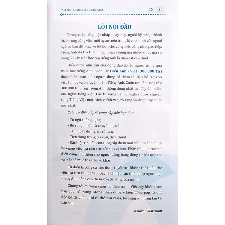 Từ Điển Anh Việt 300000 Mục Từ Và Định Nghĩa (Tái Bản) - Ảnh 6