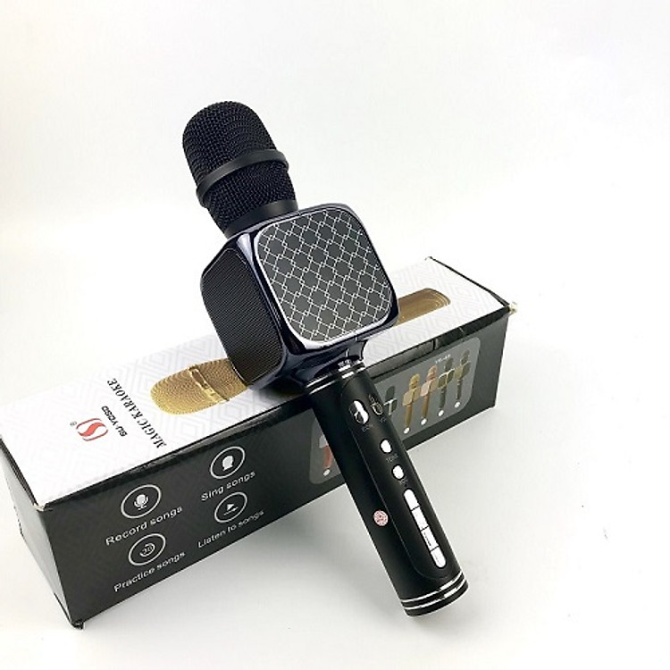 Mic Bluetooth Hát Karaoke Kèm Loa Ys69 Đa Năng Điều Chỉnh Được Giọng Nói, Âm Thanh Cực Hay, Bass Chất, Mic Bắt Giọng Cực Tốt Hỗ Trợ Usb, Thẻ Nhớ, 3.5, Nhiều Màu Sắc - Hàng chính hãng