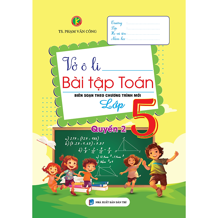 Vở Ô Li Bài Tập Toán 5 (Tập 2)