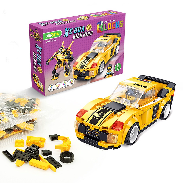 Đồ Chơi Ghép Hình Xe Đua DK81026 Chính hãng Tiết kiệm - Hình ảnh 2