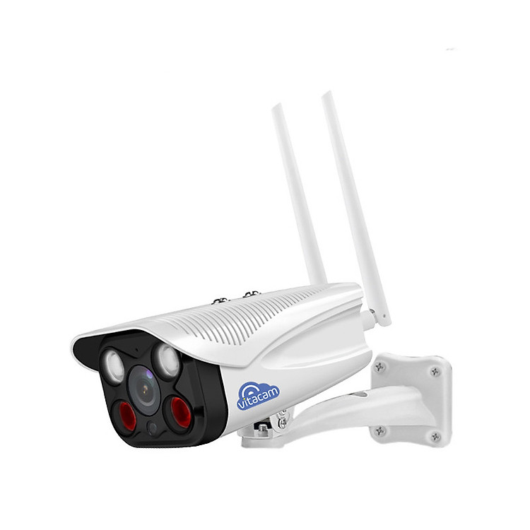 Camera IP Wifi Vitacam VB1080 Pro - Camera Ngoài Trời FulHD Hình Ảnh có màu cả Đêm và Ngày - Hàng Chính Hãng