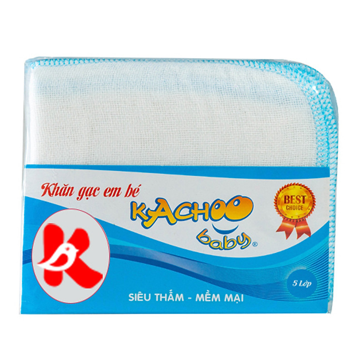 Khăn sữa 5 lớp cotton KACHOOBABY Chính hãng Giá tốt - Hình ảnh 5