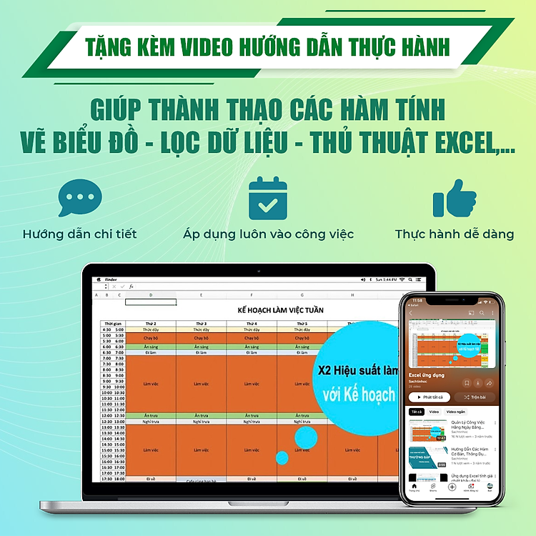 Bộ 4 Cuốn Sách Word - Excel - Powerpoint - 39 Thủ Thuật Phím Tắt - Ảnh 5