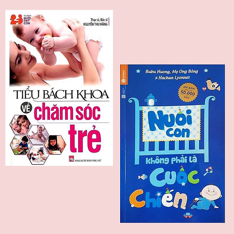 Combo Sách Nuôi Dạy Con Khỏe Mạnh (Tái Bản 2020)