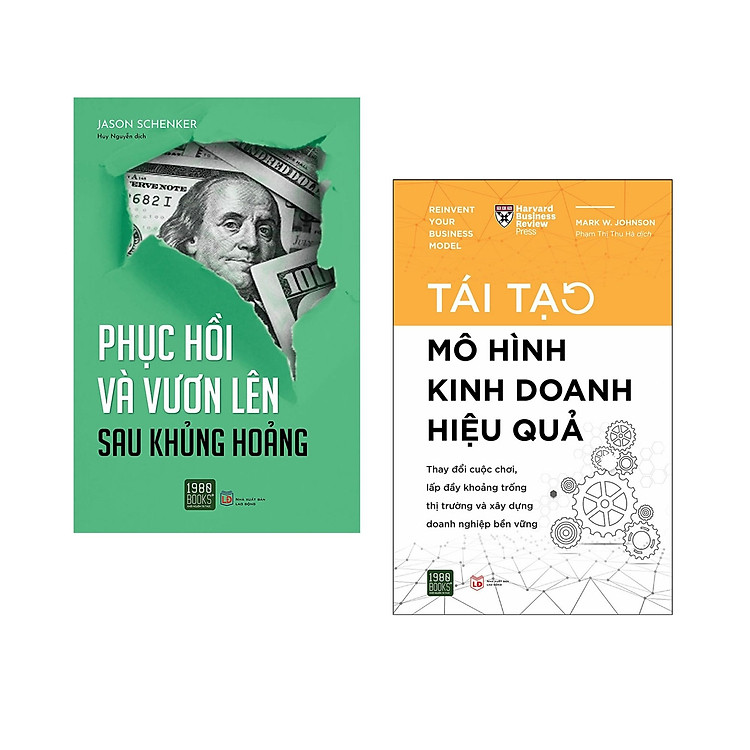 Combo sách kinh doanh hot: Phục Hồi Và Vươn Lên Sau Khủng Hoảng + Tái Tạo Mô Hình Kinh Doanh Hiệu Quả