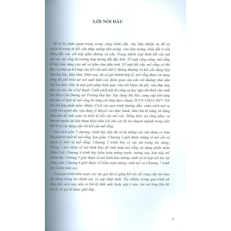 Hướng dẫn thiết kế mố rỗng bê tông cốt thép (Theo tiêu chuẩn thiết kế cầu đường bộ TCVN 11823:2017) - Ảnh 3