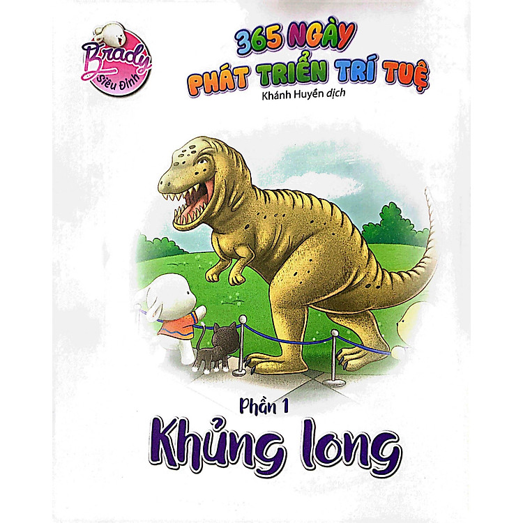 Brady Siêu Đỉnh - 365 Ngày Phát Triển Trí Tuệ - Level 3 - Khủng Long Và Động Vật Quanh Em - Ảnh 4
