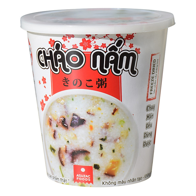 Hộp Cháo Nấm Asuzac (39g)
