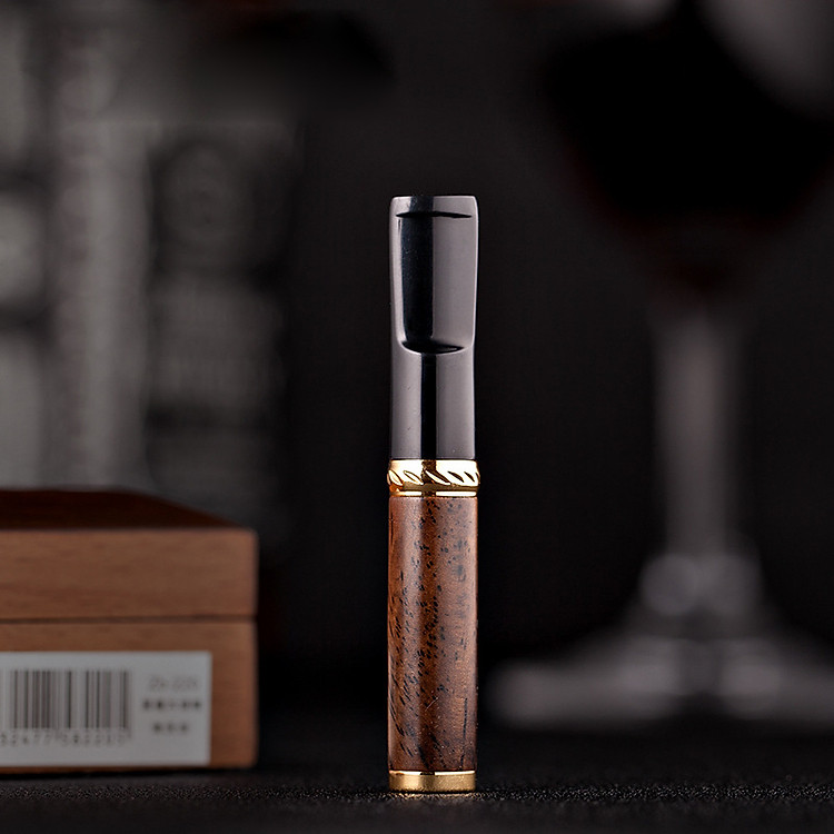 Tẩu hút thuốc gỗ đàn hương ZB-220 - Nâu - Ảnh 3