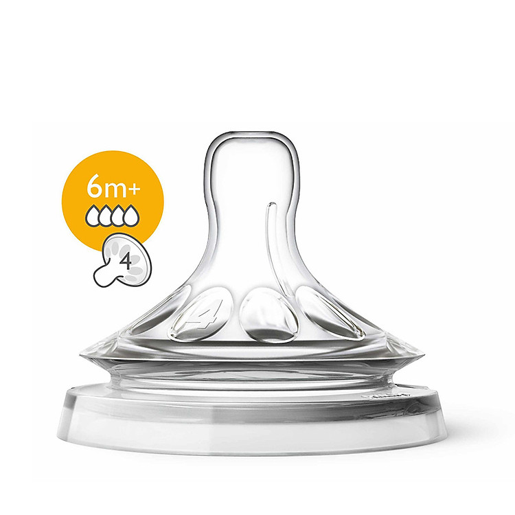 Núm Ty Philips Avent 0m+/6m+ Chính hãng Tiết kiệm