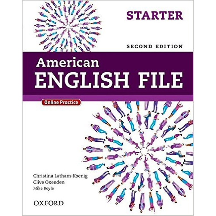 Sách Oxford American English File Starter: Student Book With Oxford Online Skills Program (2 Ed.)