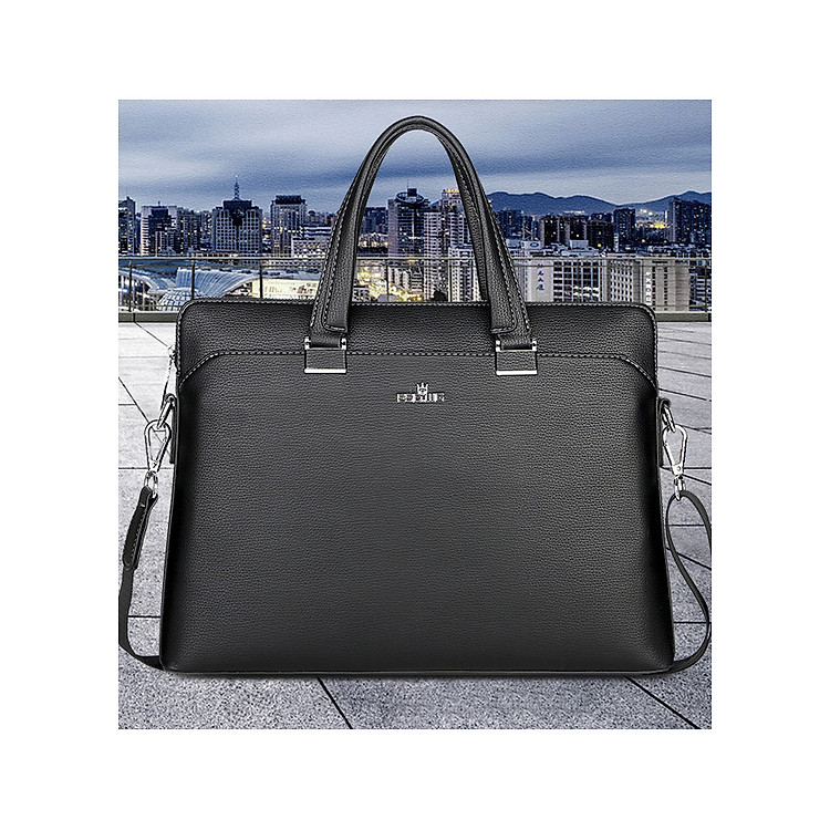 Túi xách công sở nam ChichiCDN25 DA CAO CẤP ĐỰNG LAPTOP 15 INCH