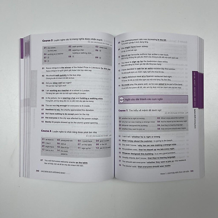 Hacker IELTS Basic - Listening - Ảnh 4