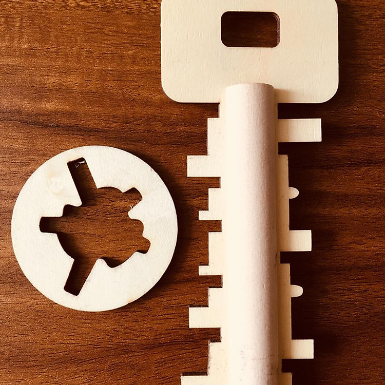 Bộ chìa khóa gỗ - Phát triển Tư duy Logic-