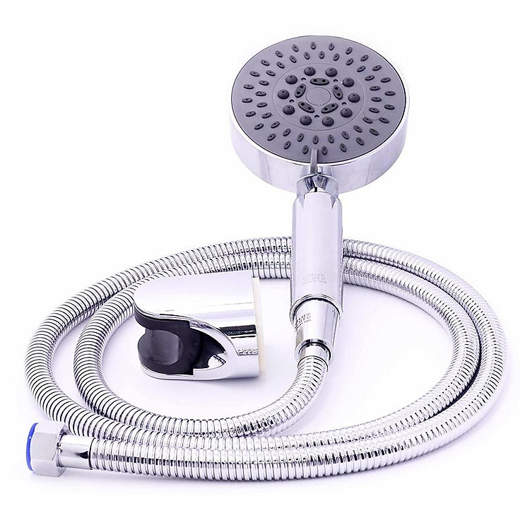 Bộ tay dây sen 5 chế độ phun nước Eurolife EL-100SH (Trắng bạc)