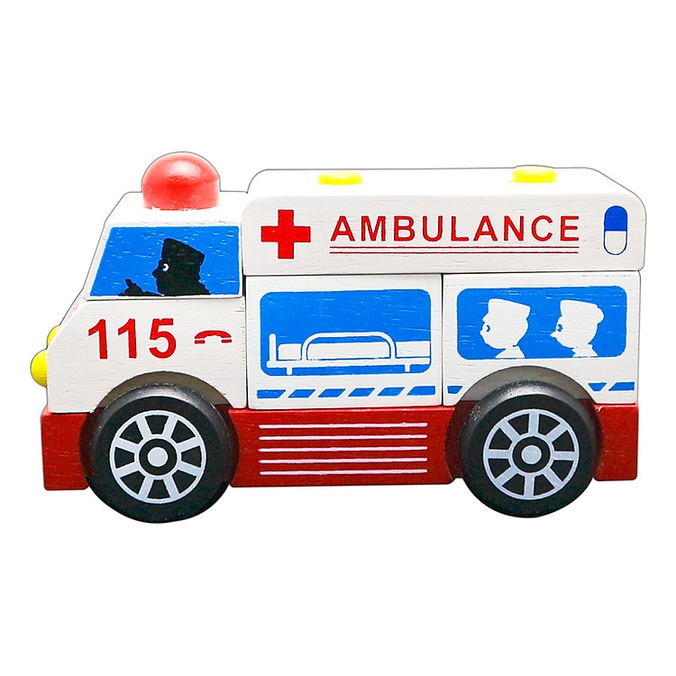 Lắp Ráp Xe Cứu Thương Winwintoys