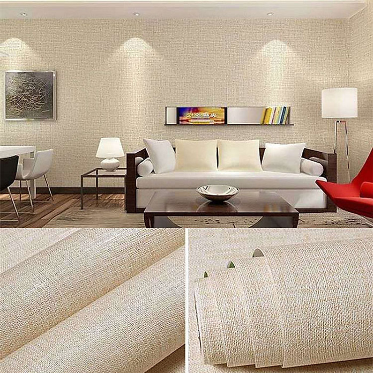 10m Giấy dán tường giả vải M0087