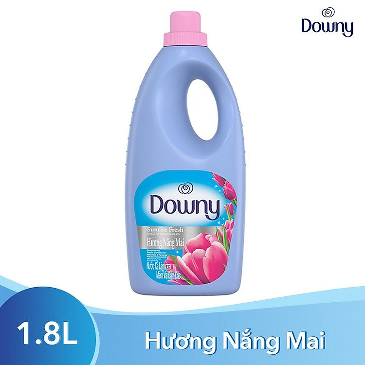Nước Xả Vải Downy Hương Nắng Mai Chai 1.8L
