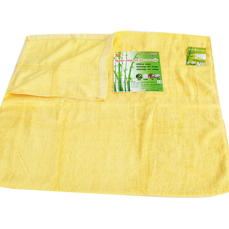 Khăn tắm sợi tre 1 mét - KACHOO Chính hãng Ưu đãi - Hình ảnh 2