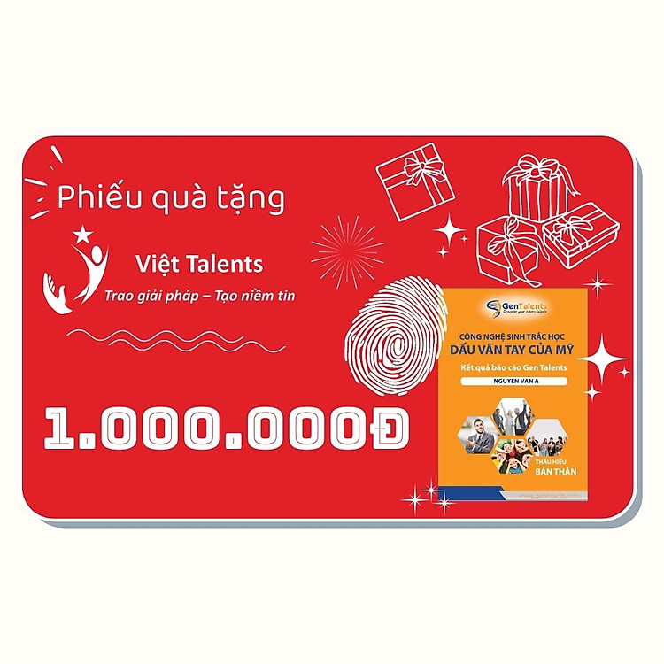 Phiếu Quà Tặng Việt Talents 1.000.000đ
