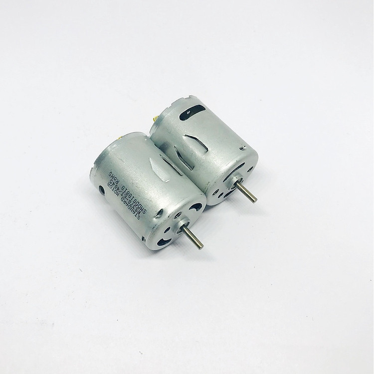 2 Động cơ motor mô tơ mini 370 tốc độ cao - 6V-12V - cực mạnh - 33600rpm - LK0023