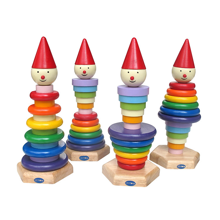 Mua Đồ chơi xếp chồng tháp gỗ Winwintoys Chính hãng Giá tốt - Hình ảnh 3
