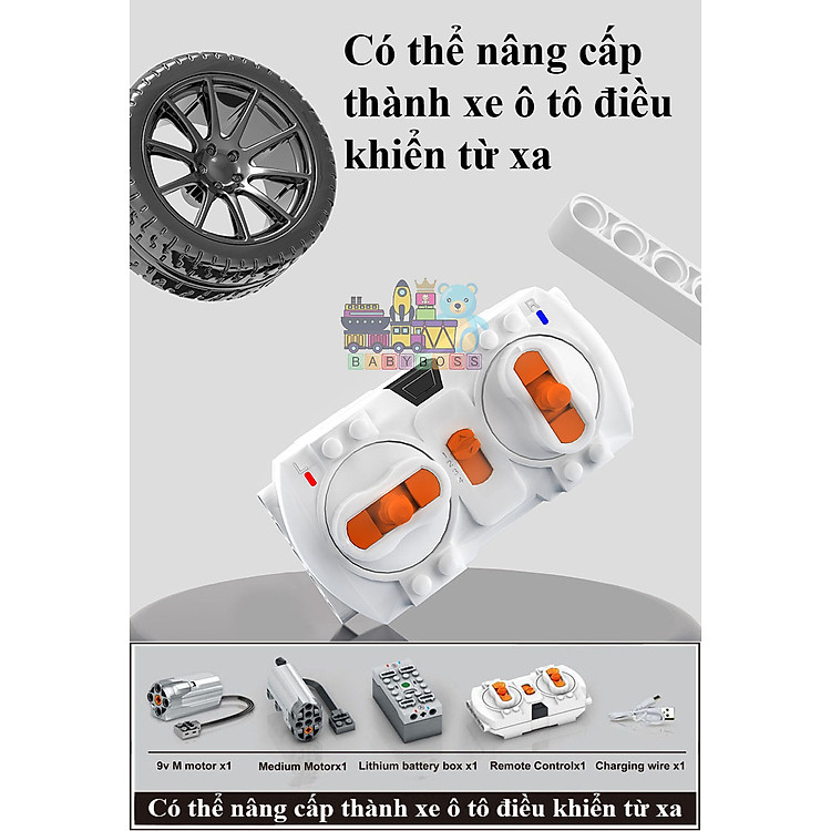 Đồ Chơi Lắp Ghép McLaren Senna GTR Chính hãng Ưu đãi - Hình ảnh 5