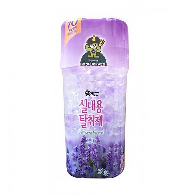 Sáp thơm khử mùi, kháng khuẩn Sandokkaebi 260g nhập khẩu Hàn Quốc